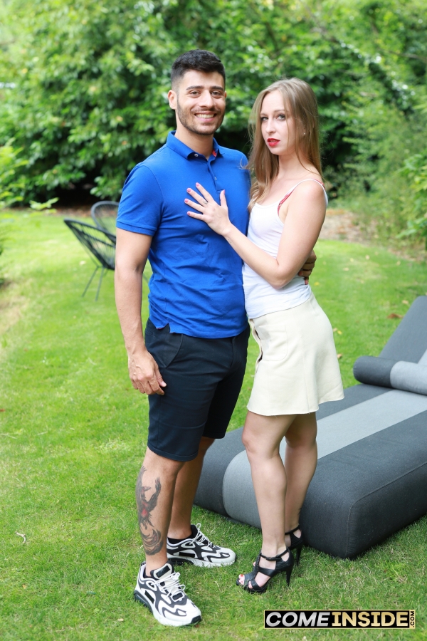 Alice Gets Filled Outdoors